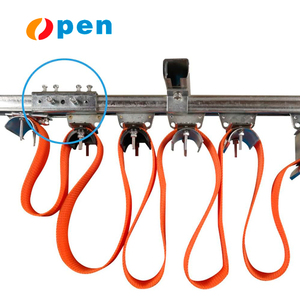 Moderne gegalvaniseerde stalen profielbeugel 3,7 mm dikte Duurzame schroefmontage 40/50 mm breed 35/45 mm hoogte Profielrail voor - Product Image 4