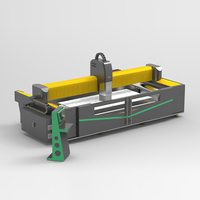 Máquina de Procesamiento CNC ATC para Encimeras de Cocina de Cuarzo, Mármol y Granito, con Orificio para Lavabo