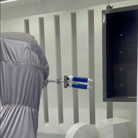 Bras de robot collaboratif à application industrielle chinoise, automatique à 6 axes avec pistolet de pulvérisation pour la peinture