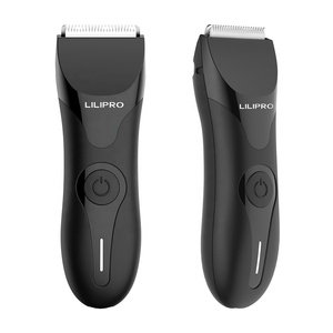 LILIPRO B5, recortadora eléctrica para la ingle y el cuerpo, recortadora de pelotas púbicas, <span class=keywords><strong>afeitadora</strong></span> subacuática de cerámica para áreas sensibles para hombres - Product Image 6