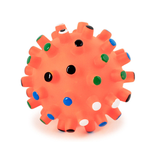 Pet Puppy Dog Squeaky <b>Ball</b> Toys Clean Teeth Spiny <b>Ball</b> Dog Toy Bite Resistant <b>Squeeze</b> Chew Toy - Product Image 1