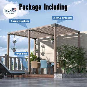 Support de fixation de toit durable et résistant aux intempéries pour gazebo et pergola - Product Image 5