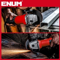 Expédition directe, vente en gros d'usine, grandes quantités : Meuleuse d'angle électrique chinoise Yineng Tools Plug-In 4037 à poignée courte, à balais