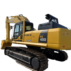 Komatsu PC450 Excavadora usada Buen estado Excavadora grande de segunda mano Original Japón Maquinaria de movimiento de tierras 200 Bomba de engranajes del motor - Product Image 1