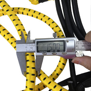 Cordons élastiques en nylon haute élasticité 9mm-12mm, corde de choc élastique en latex pour élastique - Product Image 5