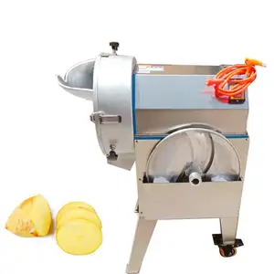 大产量快速制作切片机蔬菜丝单头切片机马铃薯切片机