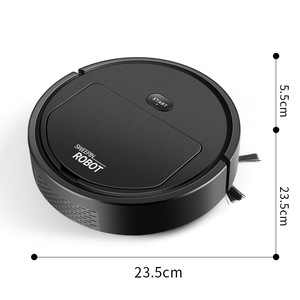 Robot Aspirador K235 de Plástico Recargable 3 en 1 Automático e Inalámbrico para Barrido y Trapeado en Seco para Uso en Hogar y Hotel - Product Image 1