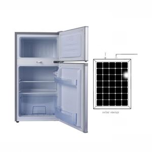 Refrigerador de 108L con Nueva Innovación para Uso en Hoteles y Oficinas, Energía Solar con Dispensador de Agua, Generador Solar para Alimentar el Refrigerador - Product Image 4