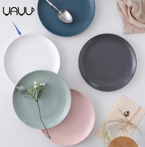 Plat en céramique de style moderne Vaisselle Assiette en céramique Ensemble d'<span class=keywords><strong>assiettes</strong></span> en gros Porcelaine Fabriqué en Chine Boîte brune <span class=keywords><strong>Support</strong></span> d'<span class=keywords><strong>assiettes</strong></span> marocaines - Product Image 2