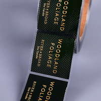 Étiquette métallique en aluminium de 0.1mm Autocollant de logo en métal personnalisé Autocollants adhésifs pour étiquette de vin/parfum