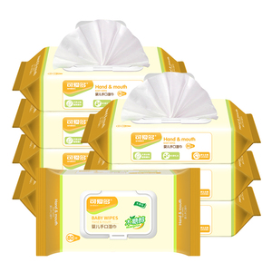 Toallitas Húmedas Orgánicas de Bambú para Bebés, Personalizadas OEM/ODM, 99.9% Agua Pura y Biodegradables, Suaves para Piel Sensible, Suministro al por Mayor con Marca Privada - Product Image 1