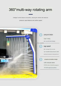 Machine de lavage de voitures entièrement automatique, équipement de lavage de voitures sans surveillance, équipement de lavage de voitures intelligent de grande taille, machine tout-en-un - Product Image 4