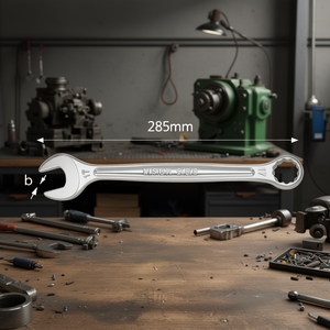 Combination Wrench 285mm Metric Steel Open End Ring <b>Spanner</b> <b>Tool</b> - Product Image 3