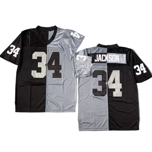 <span class=keywords><strong>Maillot</strong></span> de football américain <span class=keywords><strong>vintage</strong></span> pour homme, style cousu, Jim Otto Stabler, Jim Plunkett, Charles Woodson, Fred Biletnikoff, livraison rapide - Product Image 4