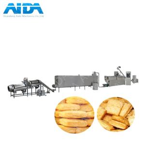 Línea de producción de bocadillos de hojaldre de maíz con icono similar Línea de máquina de bocadillos rellenos con núcleo de chocolate para bocadillos de maíz - Product Image 2