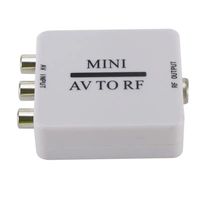 Scaler TV Switcher RF Çıkışı 61.25/67.25 MHz Taşıyıcı Frekans Profesyonel AV - RF Modülatörü Analog TV ve Yayın için