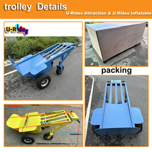 Carrello Elettrico per Spostamento Gonfiabili Commerciali: Scivolo Gonfiabile e Trasportatore per Gonfiabili - Product Image 3