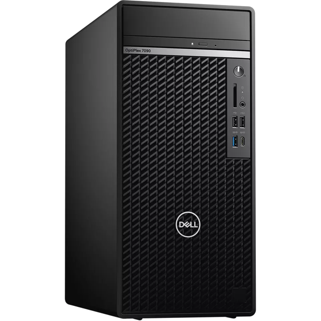 Dells Optiplex 7090 MT Mini Tower Desktop I7-11700 256GB SSD Hard Drive16GB RAM AMD Radeon RX 640 - 4GB GDDR5 Win 10 Pro
