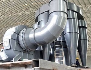 Pó superfino de areia, separador de ar para ciclone - Product Image 3