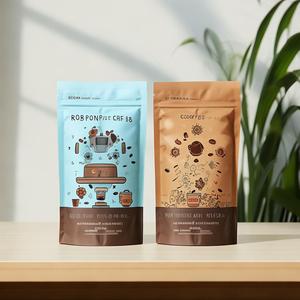Sachet d'emballage alimentaire refermable en plastique laminé sur mesure, barrière à l'oxygène, qualité alimentaire, pour mélange <span class=keywords><strong>de</strong></span> <span class=keywords><strong>graines</strong></span> brutes, directement <span class=keywords><strong>de</strong></span> l'usine - Product Image 1