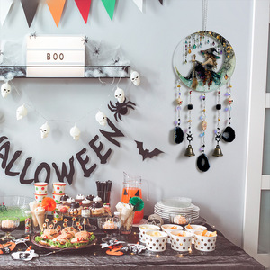 Décoration de fête d'Halloween : Tissu suspendu Sorcière, Tranches d'Agate Clochette, pour centres commerciaux, écoles, team building, fêtes en plein air et festivals, produit transfrontalier - Product Image 3