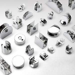 Hợp kim nhựa sắt thép mạ kẽm kim loại kính kệ khung vuông kính clip cho đồ nội thất nhà bếp phòng tắm Khung tủ - Product Image 2