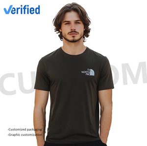 T-Shirt da <span class=keywords><strong>Uomo</strong></span> Oversize in Cotone di Alta Qualità con Stampa Serigrafica, T-Shirt Semplice con Logo Personalizzato, Abbigliamento di Design - Product Image 2