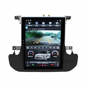 Écran tactile de voiture stéréo Pour <span class=keywords><strong>Land</strong></span> Rover Discovery 4 2009- 2016 autoradio lecteur multimédia système de navigation GPS magnétophone - Product Image 1