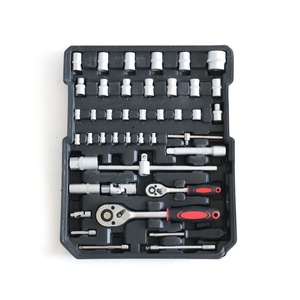 Household 187PCS-9 <strong>Set</strong> Hand Carbon Steel Trolley Case <strong>Combination</strong> <strong>Wrench</strong> Hardware Tools Mechanical Assembly Auto Sliding Rod - Product Image 3
