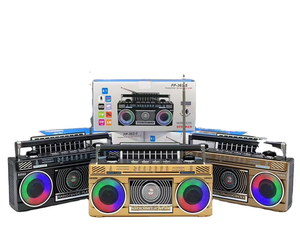 Nouveau lecteur <span class=keywords><strong>de</strong></span> cassettes rétro nostalgique FP363-S, lecteur <span class=keywords><strong>de</strong></span> cassettes vintage, radio rétro, haut-parleur bleu, lecteur <span class=keywords><strong>de</strong></span> cassettes - Product Image 1