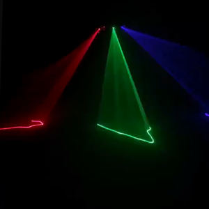 TMUT Red Green Blue Laser Light Fan-Shaped Three Head Stage for KTV Disco DJ & Night Clubs RGB DMX512 <b>Control</b> IP20 - Product Image 2