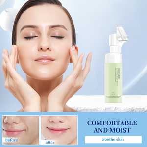 Pujiana โฟมล้างหน้าพร้อมแปรงทำความสะอาดผิวหน้ากรดอะมิโนแบบมีฟองควบคุมความมันทำความสะอาดล้ำลึกดูแลผิว - Product Image 6