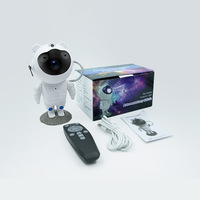 Proyector de Luz Nocturna Space Buddy, Proyector de Nebulosa y Cielo Estrellado, Altavoz de Música, Luz Nocturna de Astronauta y Estrellas