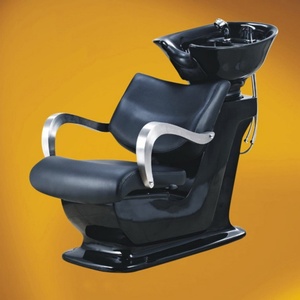 Muebles de Salón de Belleza y Peluquería Kisen, Moderna Silla de Lavado de Cabello con Lavabo Trasero en Venta - Product Image 1