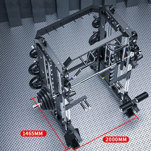 Спортивное оборудование, многофункциональный тренажер для фитнеса, коммерческий тренажерный зал, тренажер, силовая стойка, кузнечный аппарат - Product Image 4