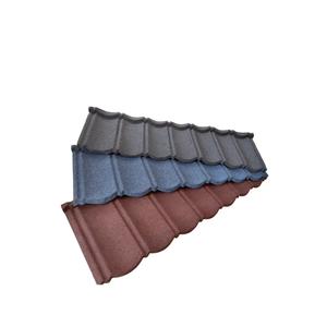 Feuilles de toiture en zinc de nouveau style tuile de toiture en acier revêtue de pierre pour la construction de maisons matériaux de construction feuilles de couverture de toit vent <span class=keywords><strong>R</strong></span> - Product Image 3