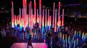 Không thấm nước đầy màu sắc chạy nhạc cụ Bar Chime <span class=keywords><strong>Led</strong></span> <span class=keywords><strong>RGB</strong></span> Ống ánh sáng - Product Image 5