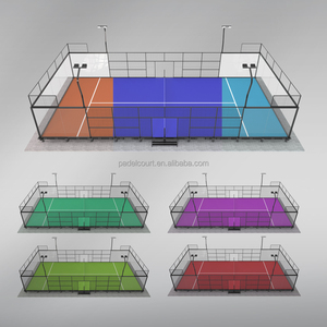 <span class=keywords><strong>Cancha</strong></span> de Pádel Móvil con Base Extraíble, <span class=keywords><strong>Cancha</strong></span> de Pádel Portátil Panorámica - Product Image 2