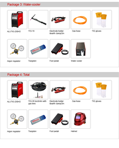 TOPWELL AC/DC de Topwell, machine à <span class=keywords><strong>souder</strong></span> <span class=keywords><strong>TIG</strong></span> à 4 ondes en 1 seconde, 250A, professionnelle, portable - Product Image 4