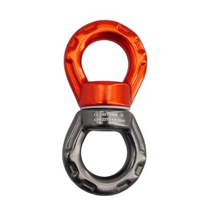 Mosquetón Giratorio Profesional de 30KN y 360° <span class=keywords><strong>para</strong></span> Yoga Aéreo/Hamacas, Herrajes de Aleación de Aluminio 7075 <span class=keywords><strong>para</strong></span> Aviación, Capacidad de 200 kg - Product Image 1