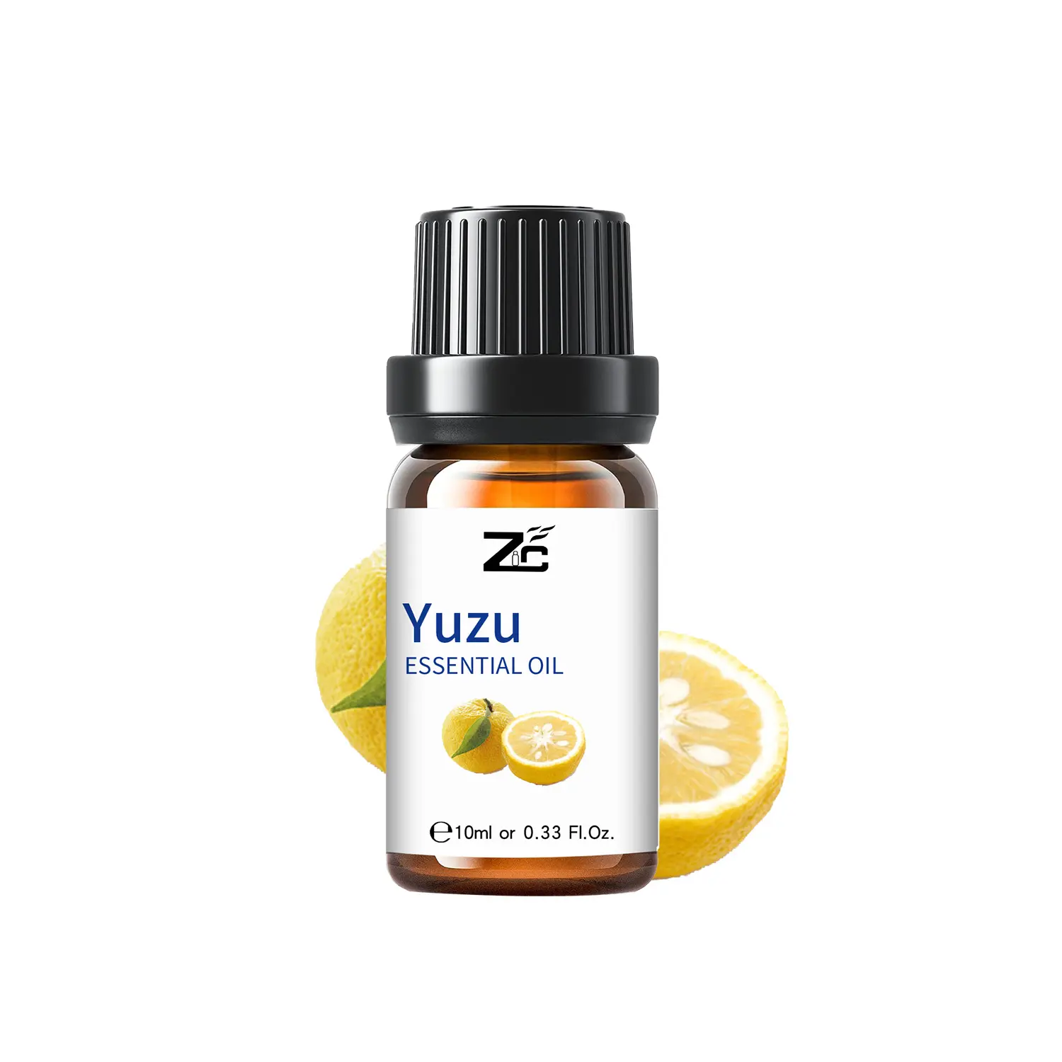 Vente en gros d'huile essentielle de YUZU pour les soins de la peau et des cheveux 100% pure naturelle de qualité alimentaire biologique