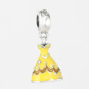 Style chaud princesse coupe Dia famille pendentif bricolage bracelet à breloques pour femmes nouvel accessoire dans le commerce extérieur pierre principale Zircon - Product Image 3