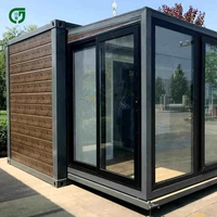 Maison préfabriquée mobile pliable de 20 pieds, conteneur préfabriqué pliable de 40 pieds avec salle de bain et cuisine