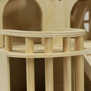 EUDR Fabrikası Özel Yapım Kontrplak Ahşap <span class=keywords><strong>Hamster</strong></span> Evi Küçük Hayvan <span class=keywords><strong>Hamster</strong></span> Evi Oyuncak <span class=keywords><strong>Hamster</strong></span> Yuvalama Kutusu - Product Image 5