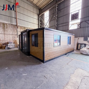 Jjm ổn định cuộc sống di động nhỏ nhà prefab mở rộng container nhà bánh xe nhỏ đúc sẵn vận chuyển nhà văn phòng xây dựng - Product Image 2