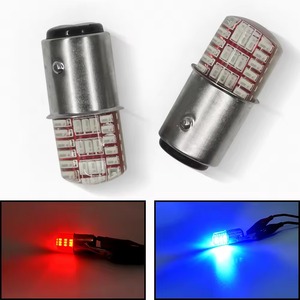 Ruitaisen YCT-XHD-1157-<span class=keywords><strong>063</strong></span> BAY15D P21/5W 12V LED Zweifarbige Stroboskoplampe 3014 42LED Bremsblinker Rot Weiß Nachrüstung/Upgrade 12 - Product Image 4