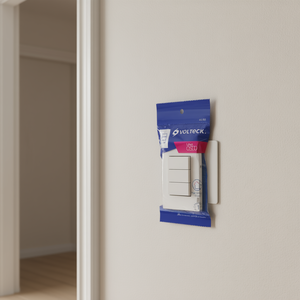 Interrupteur mural simple Volteck Oslo Line, 3 voies, plaque en plastique blanche, 16A, 110V, usage résidentiel, IP20, unipolaire, double jet - Product Image 2