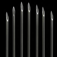 Aiguille de seringue vétérinaire en acier inoxydable, canule hypodermique à pointe coupante pour pénétration profonde