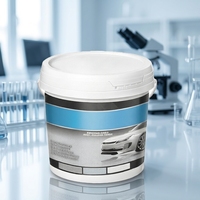 Vente directe usine – Revêtement liquide époxy auto-nivelant haute performance, effet marbre brillant, couleur sable, résistant à l'eau