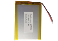 Batería de Litio de Estado Sólido en Bolsa, 3.65V 3000mAh, Cátodo LiCoO2, Alta Seguridad, Alta Densidad Energética, Celda Recargable de Paquete Flexible